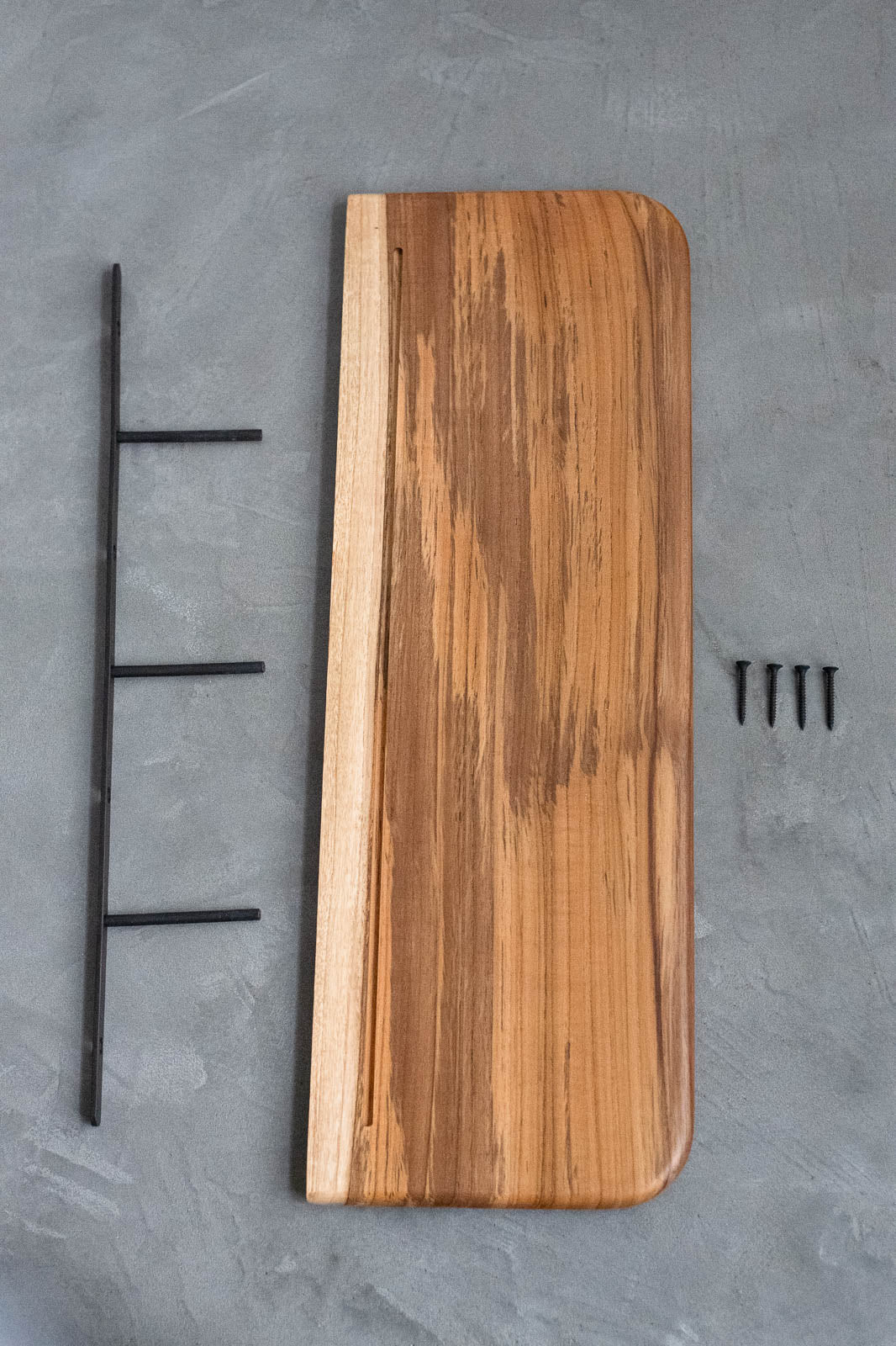 Teak shelf 500(ブラケット一体型シェルフ)