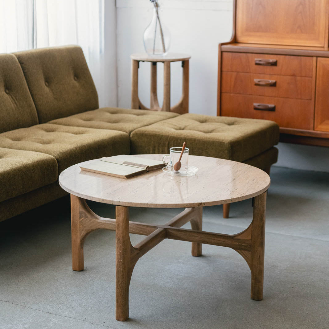 sed/met Cross Table φ750 Low | コーヒーテーブル – PARTS & SUPPLY