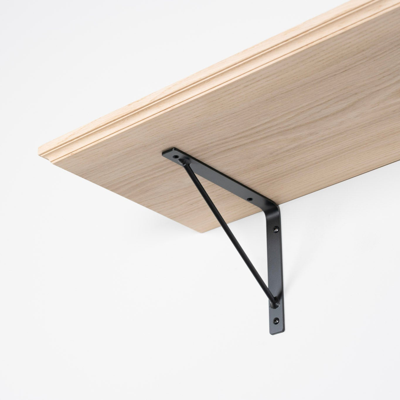 Trimmed oak shelf board(D150 / D250)無塗装 ナラ材棚板