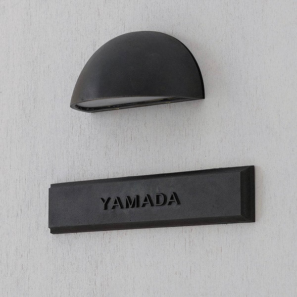 受注生産】FUTAGAMI ネームライト ドーム 黒染め – PARTS & SUPPLY