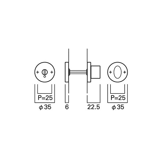 Lamoe Lever Handle Indicator Lock
