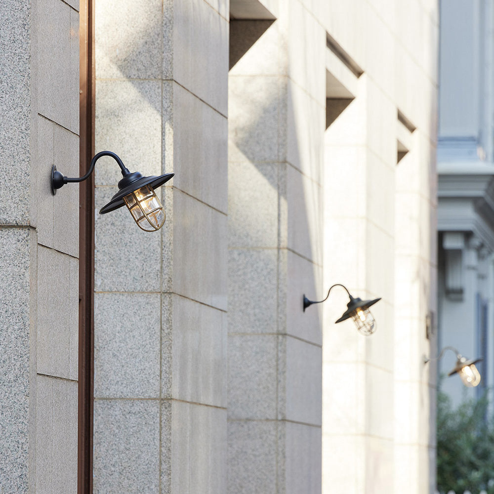 【取り寄せ】Navy base shade-wall lamp BK