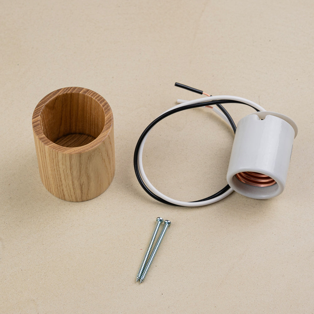 ウッドレセップカバー シリンダー natural