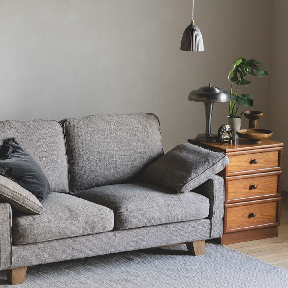 【受注生産】FUTAGAMI ペンダントランプ プリーツ ロング 銀ムラ