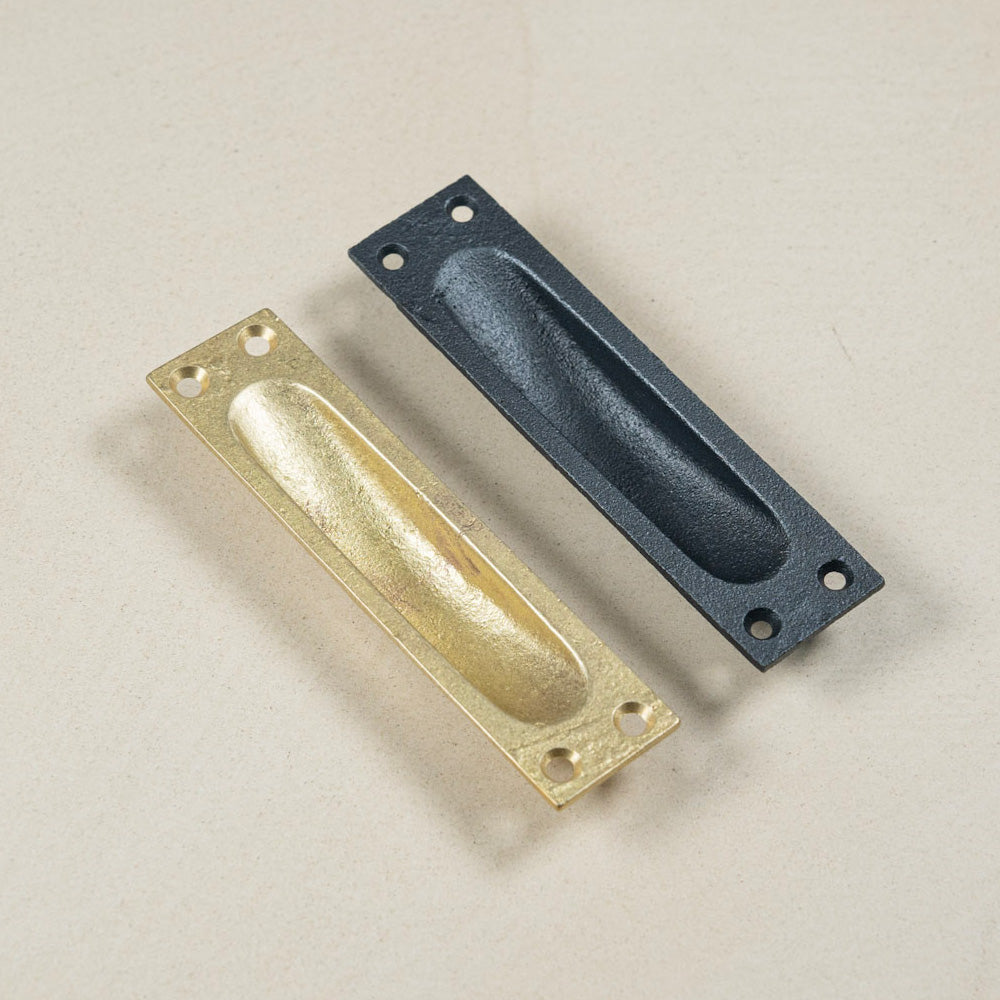 Cast Brass sliding door handle BK