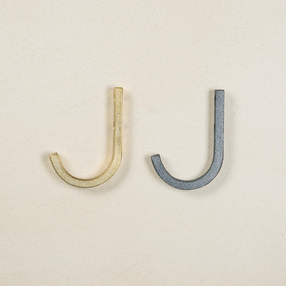 Cast Brass Single Hook BK