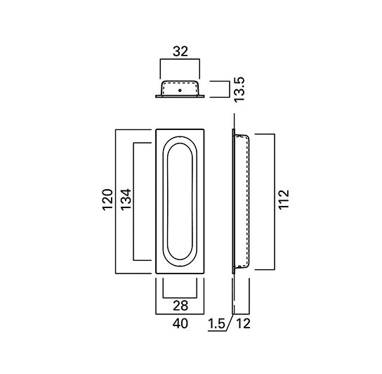 Lamoe 引戸用ハンドル