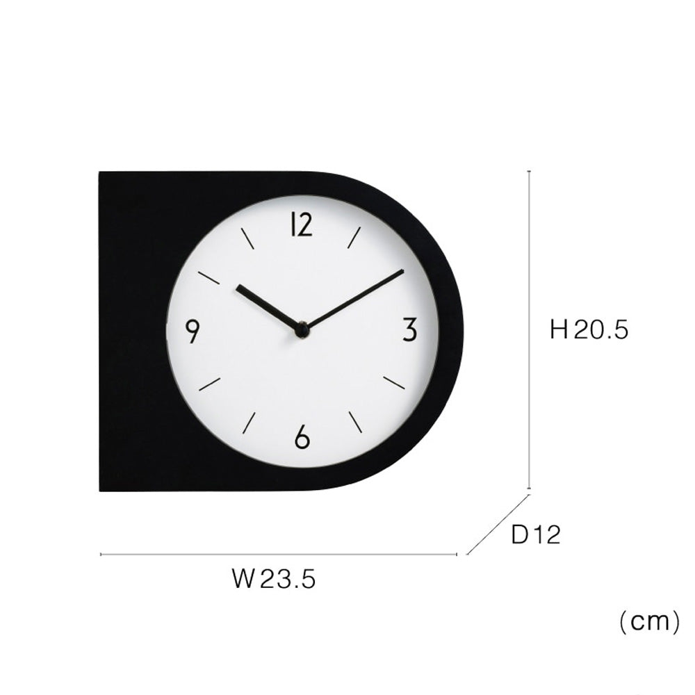 Madeto Wall Clock, Grey