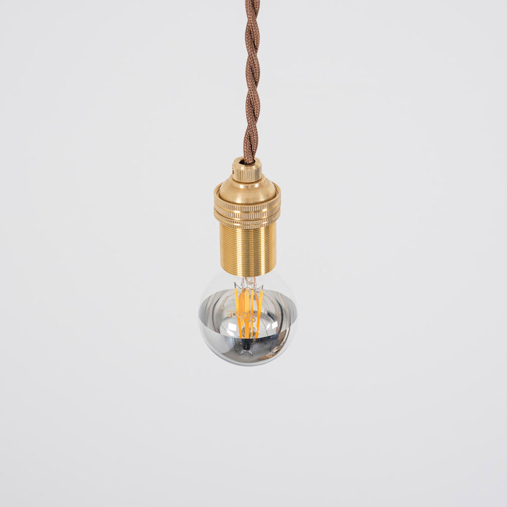 E17 チークシェード用 ペンダント灯具 GD