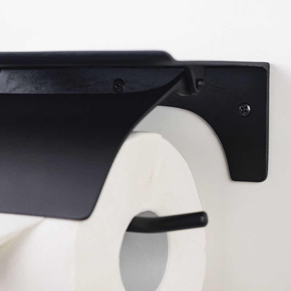 シェルフペーパーホルダー ブラス BK