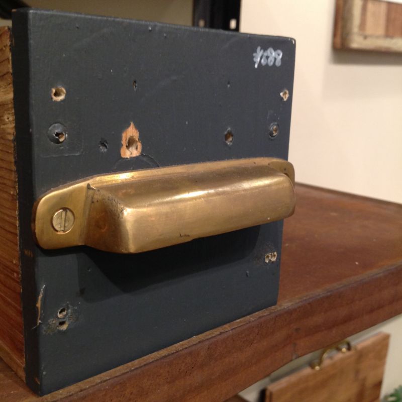 LONG BIN PULL (ゴールド) ハンドル