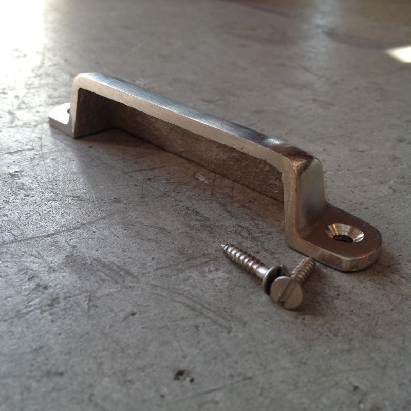 LONG BIN PULL (Silver) Handle