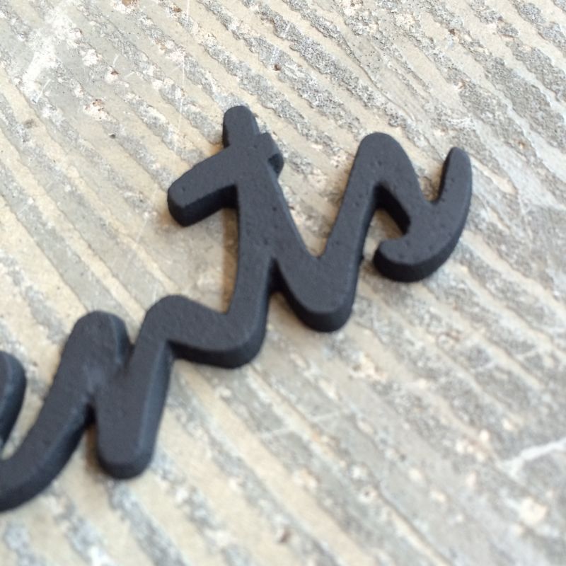 Brass letter (gents) ※Limited stock