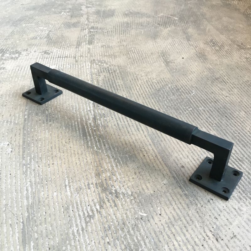 ROUND GRIP DOOR HANDLE (Black) ドアハンドル