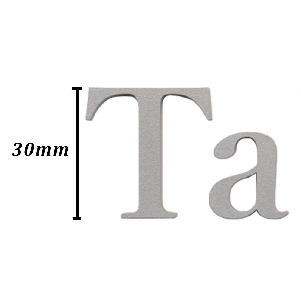 【受注生産】Stainless Nameplate (切り文字) 表札