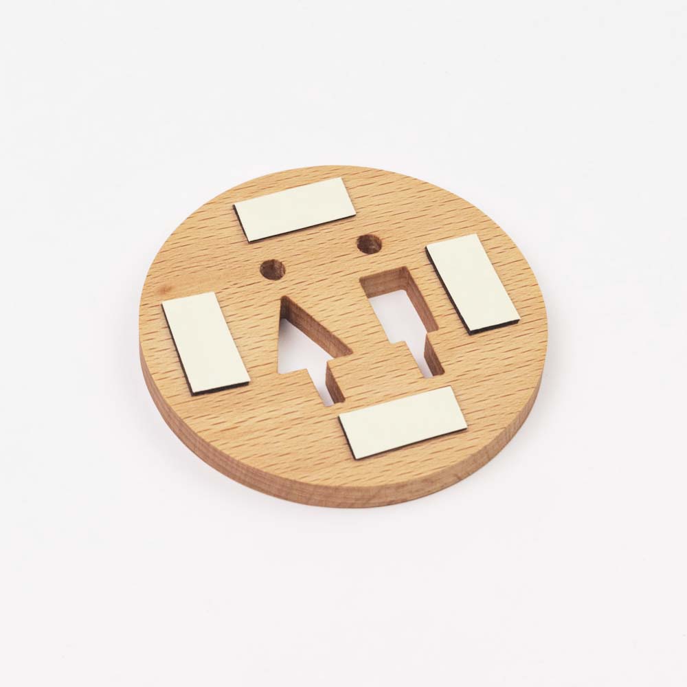 Wood Sign Toilet (BE)