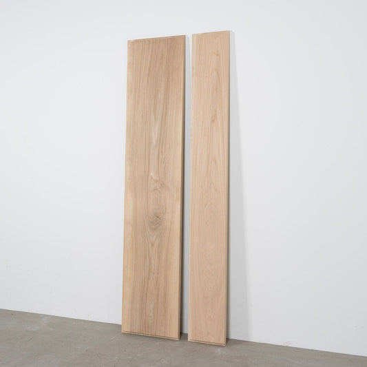 Trimmed oak shelf board（D150 / D250）無塗装 ナラ材棚板