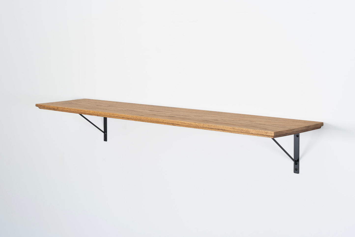 Trimmed oak shelf board（D150 / D250）オイル仕上げ ナラ材棚板