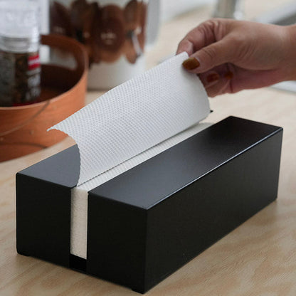 ペーパータオルホルダー ブラック