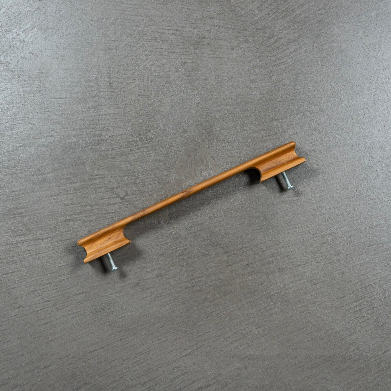 Teak Straight Handle