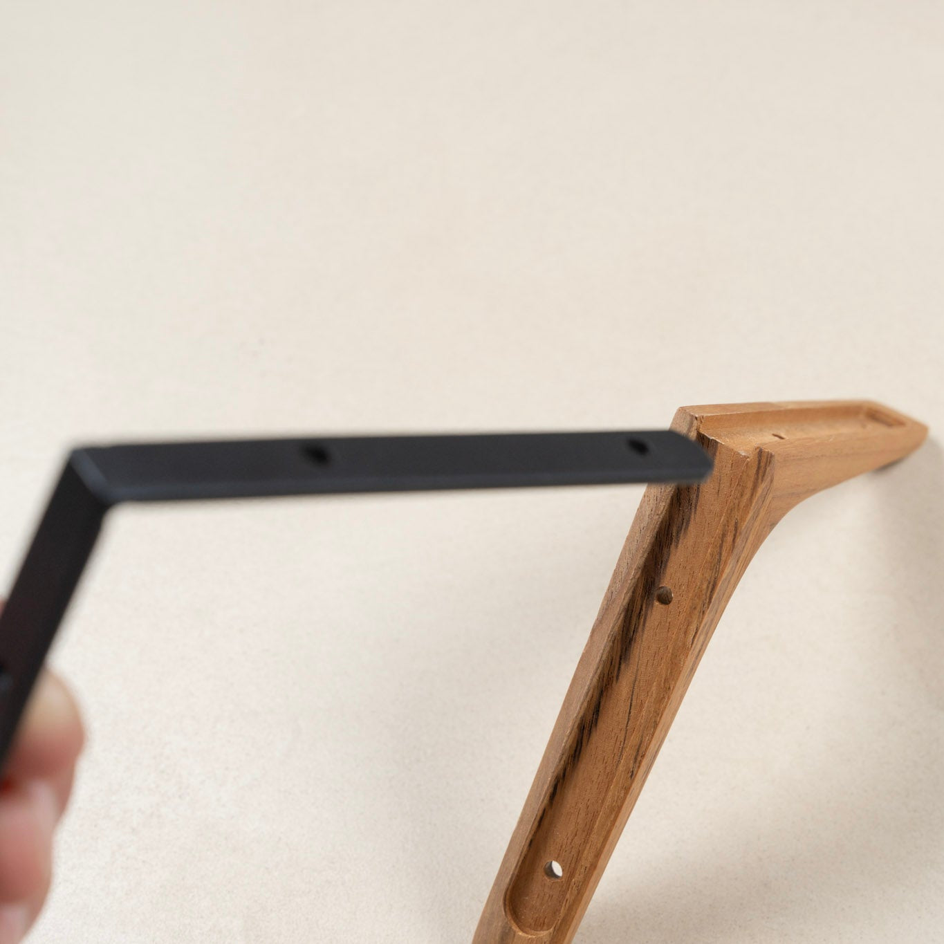 Teak Smooth Bracket ( 90 / 120 / 150 / 180 )