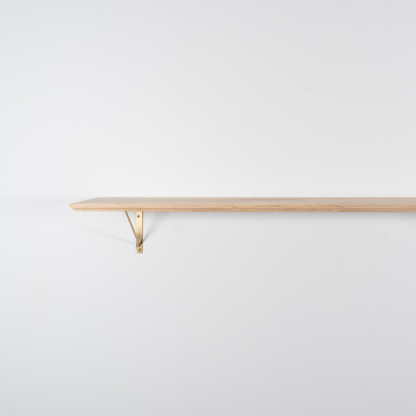 Trimmed oak shelf board（D150 / D250）無塗装 ナラ材棚板