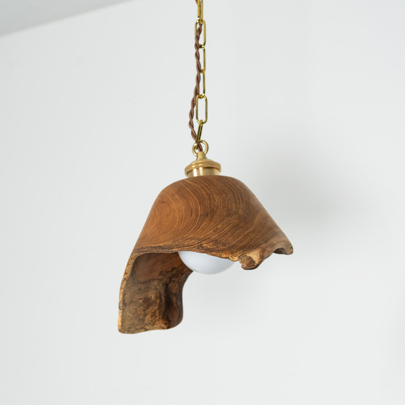 Natural Teak Pendant Light S ペンダントライト
