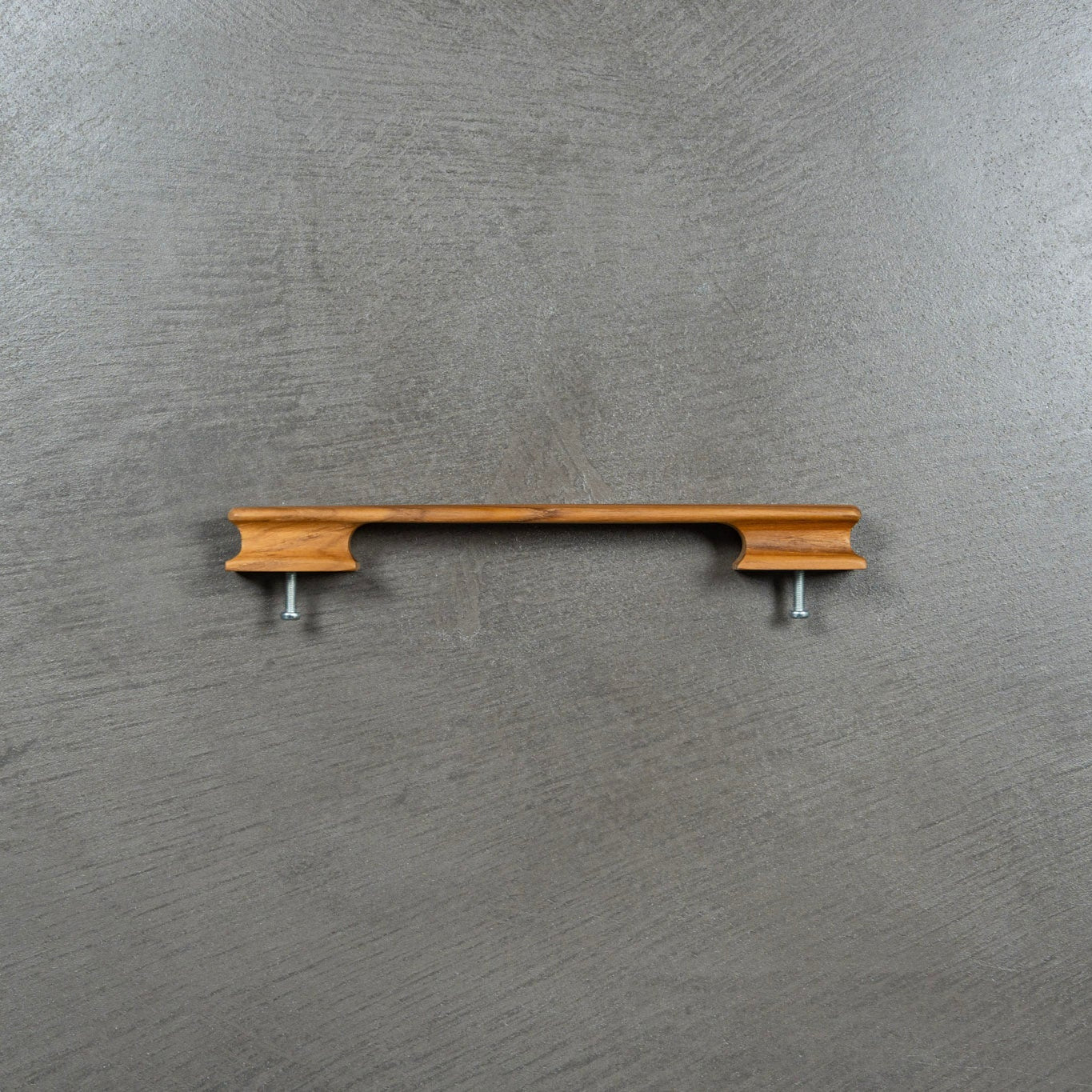 Teak Straight Handle