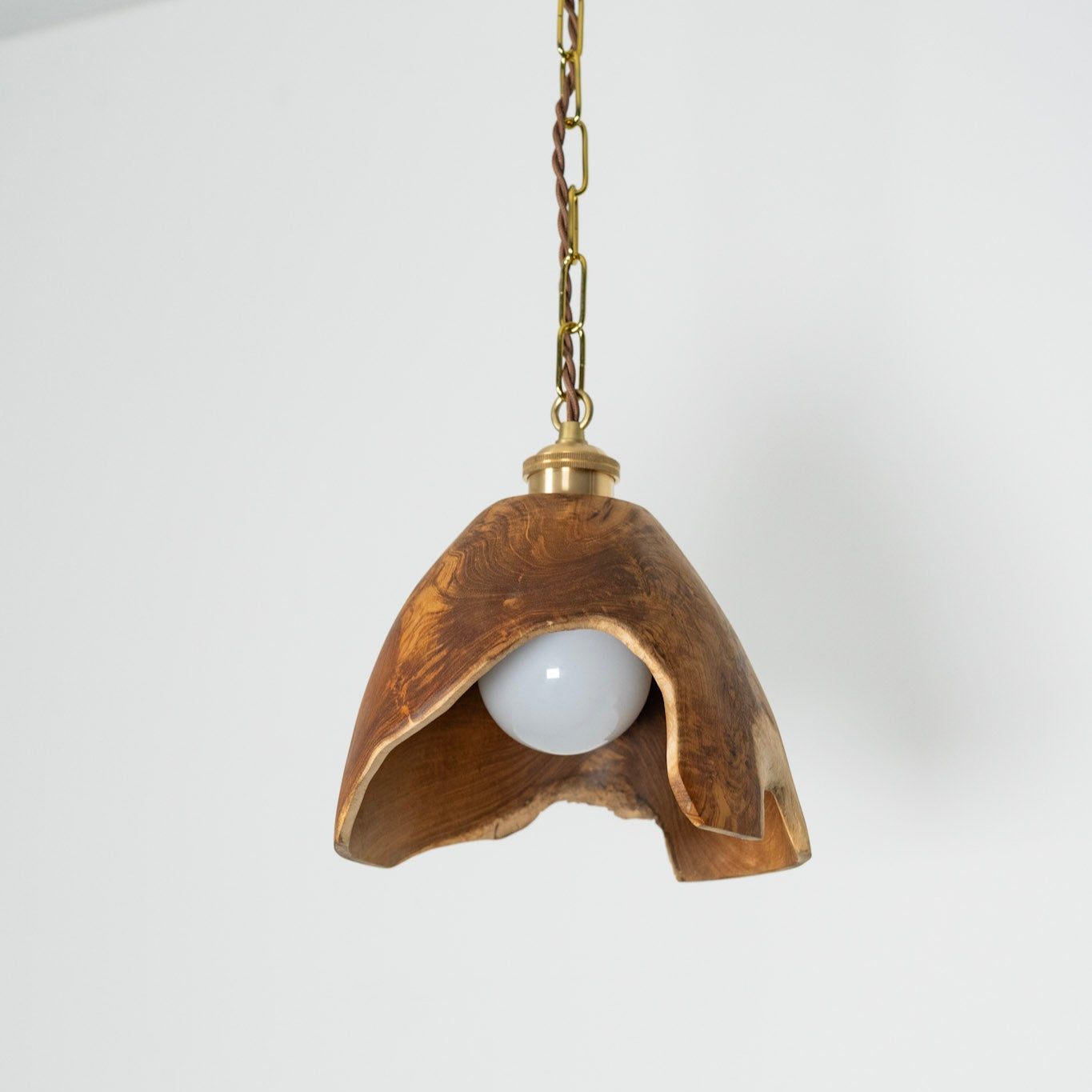 Natural Teak Pendant Light S ペンダントライト