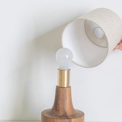 Rustic curve table light | テーブルランプ