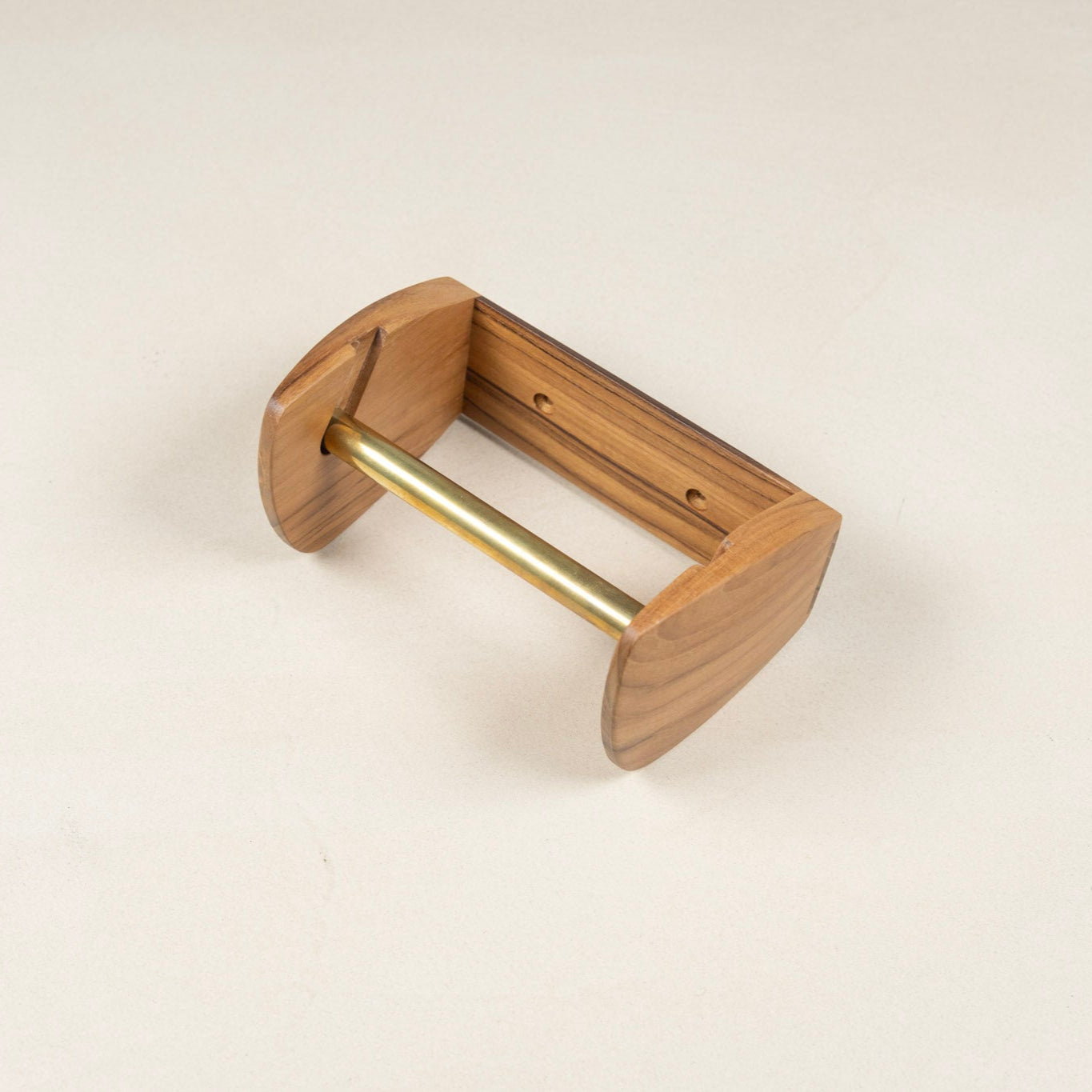 Teak Paper Holder Single