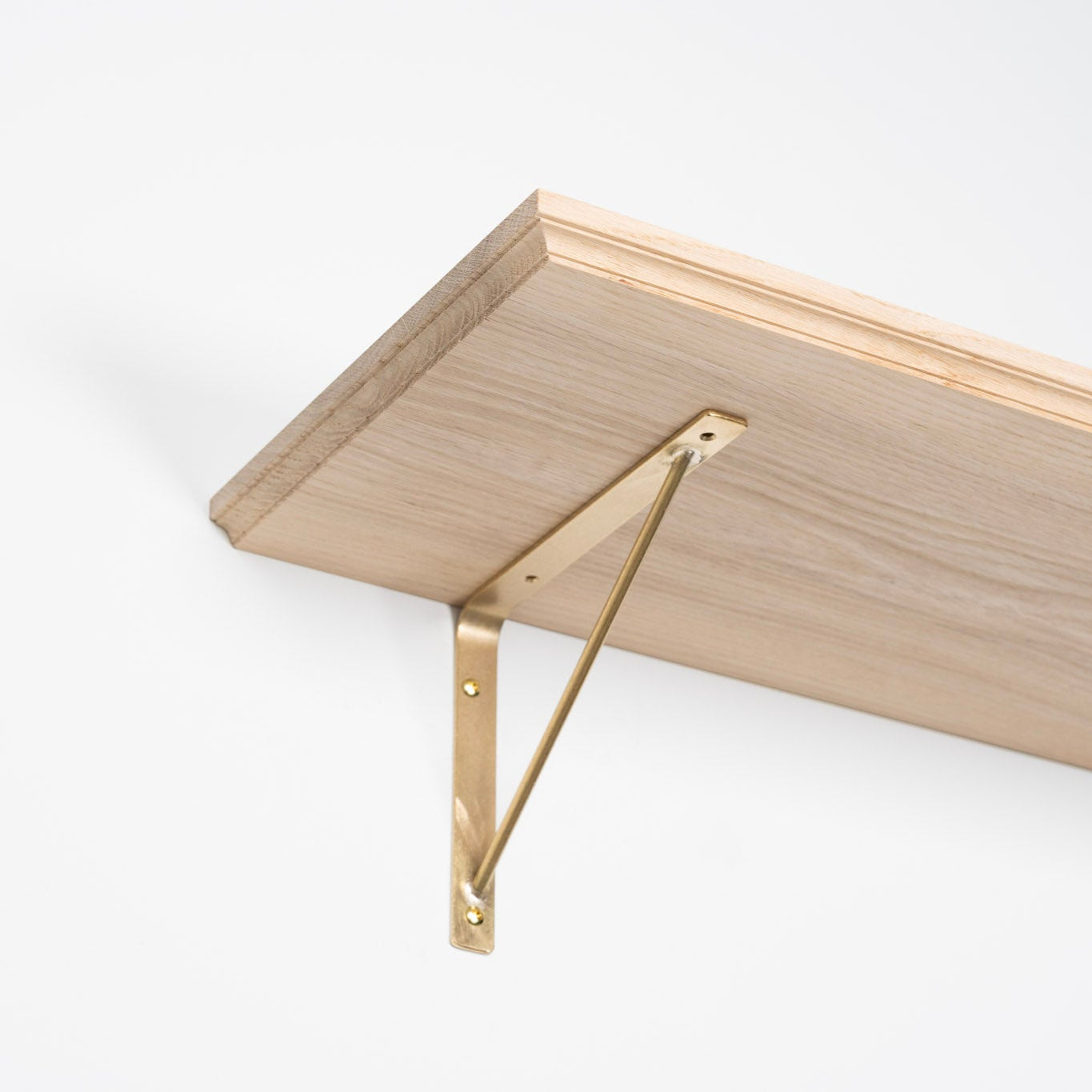 Trimmed oak shelf board（D150 / D250）無塗装 ナラ材棚板