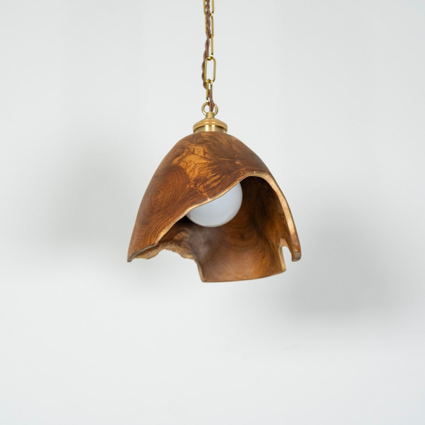 Natural Teak Pendant Light S ペンダントライト