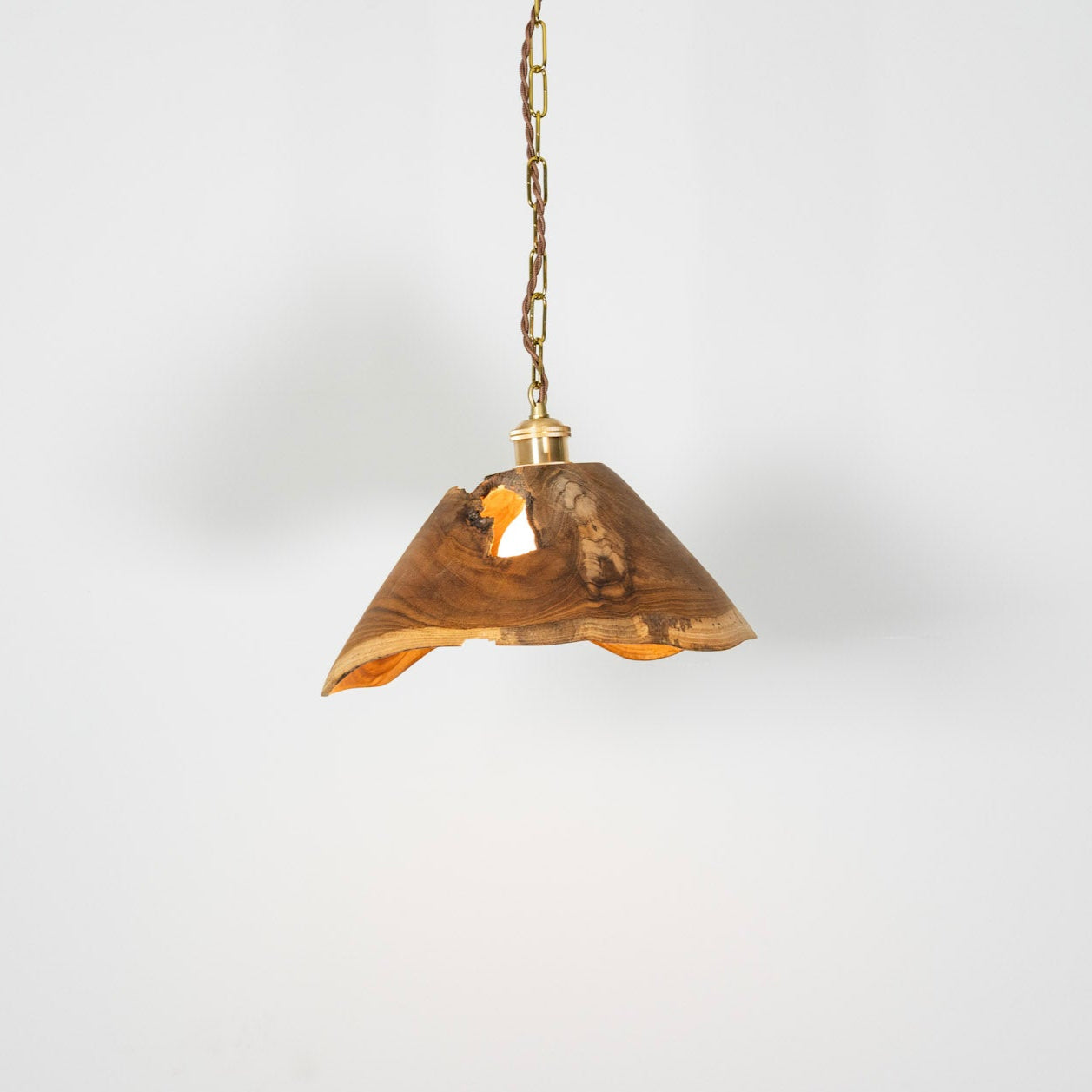 Natural Teak Pendant Light M ペンダントライト