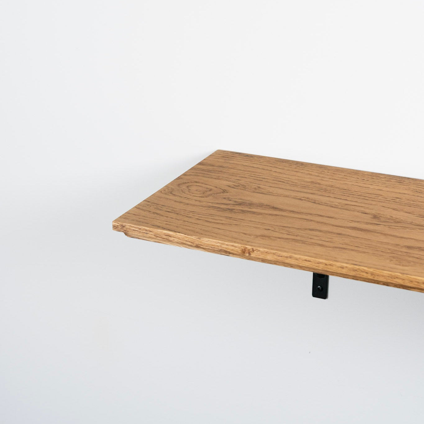 Trimmed oak shelf board（D150 / D250）オイル仕上げ ナラ材棚板