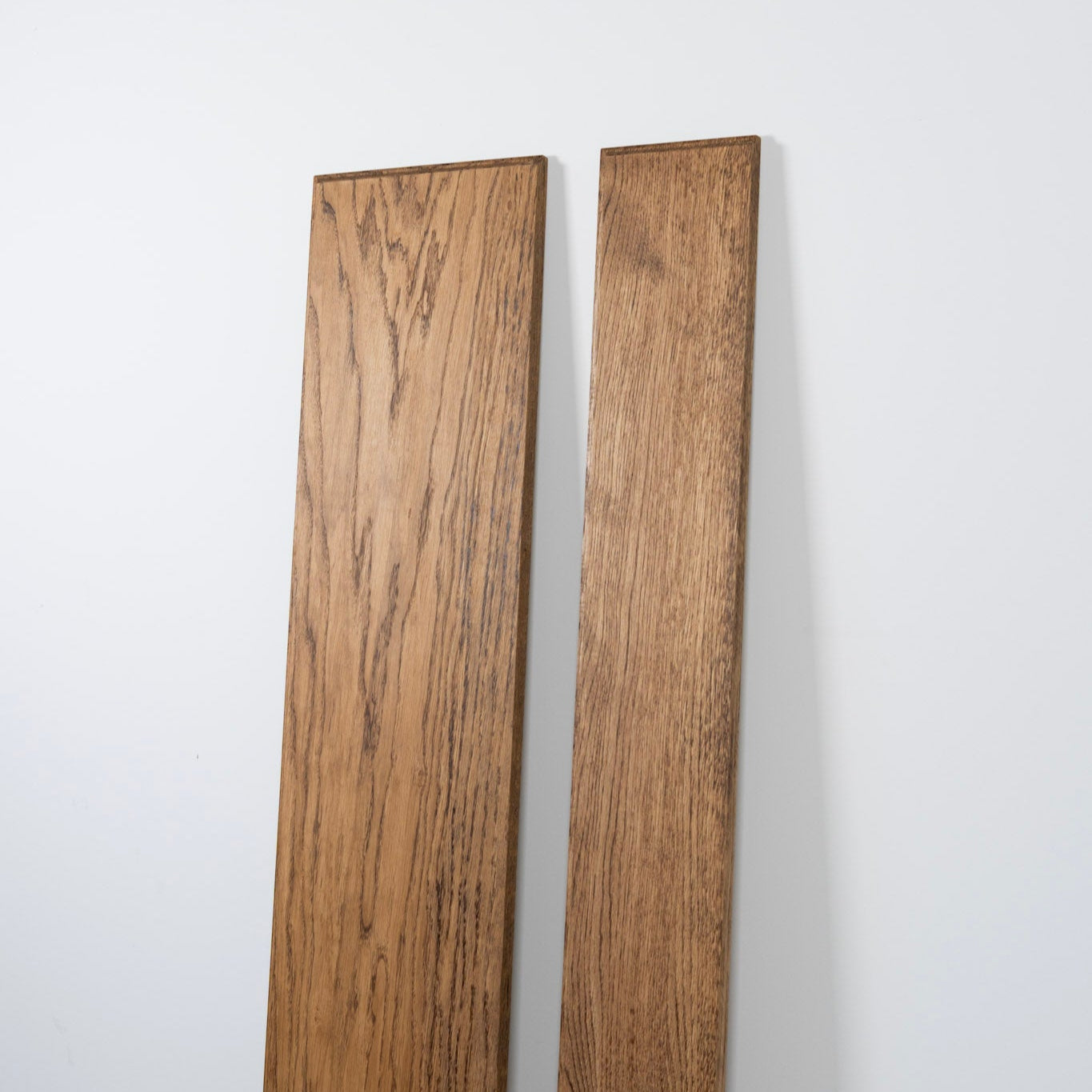 Trimmed oak shelf board（D150 / D250）オイル仕上げ ナラ材棚板