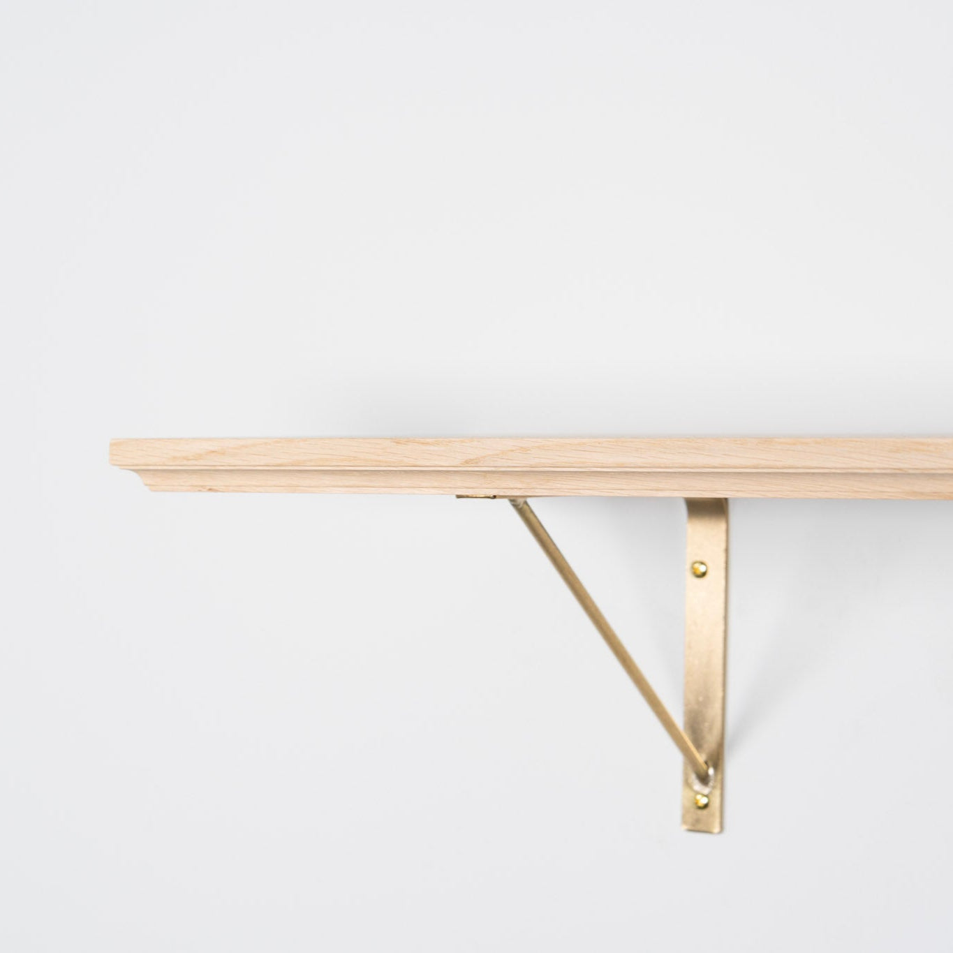 Trimmed oak shelf board（D150 / D250）無塗装 ナラ材棚板