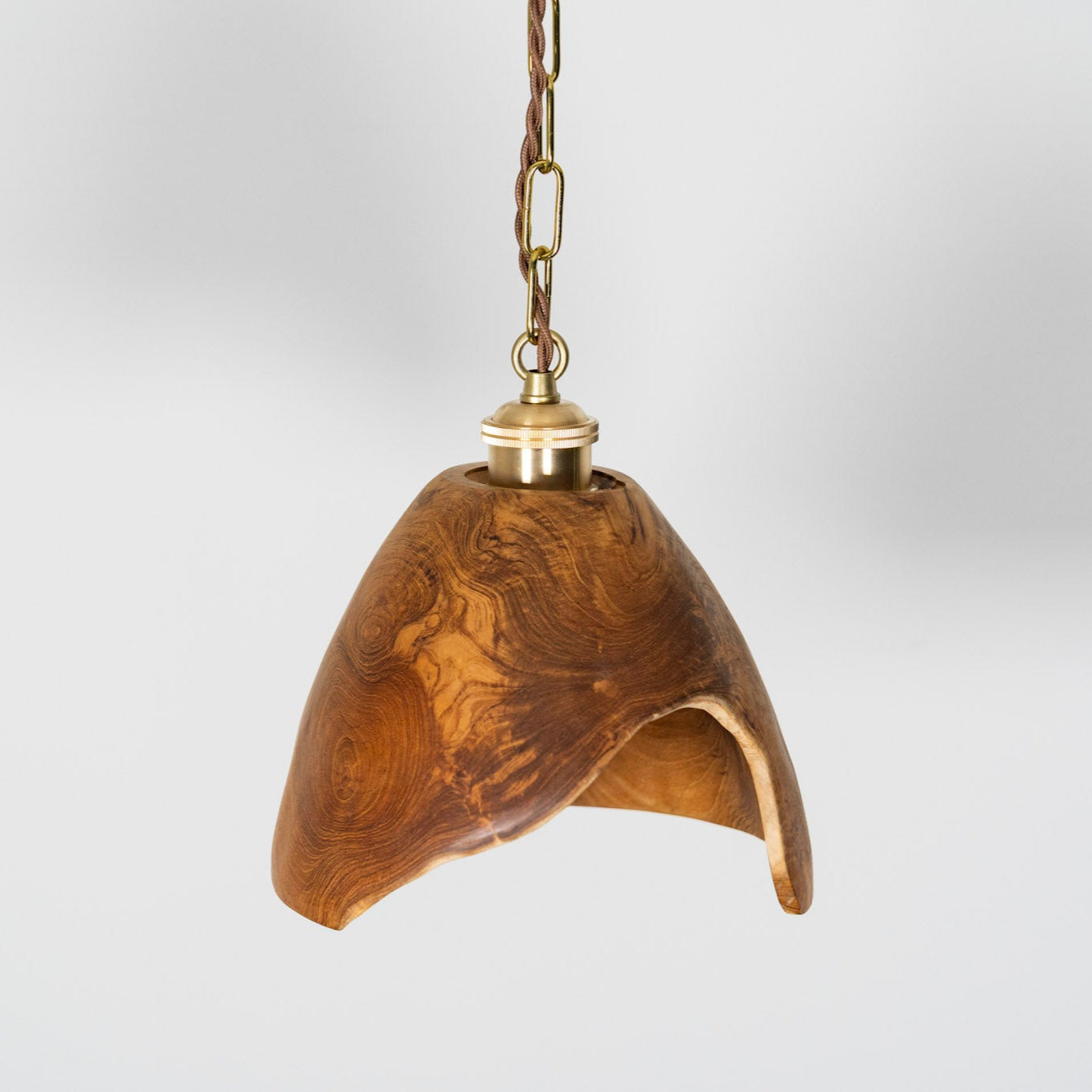 Natural Teak Pendant Light S ペンダントライト