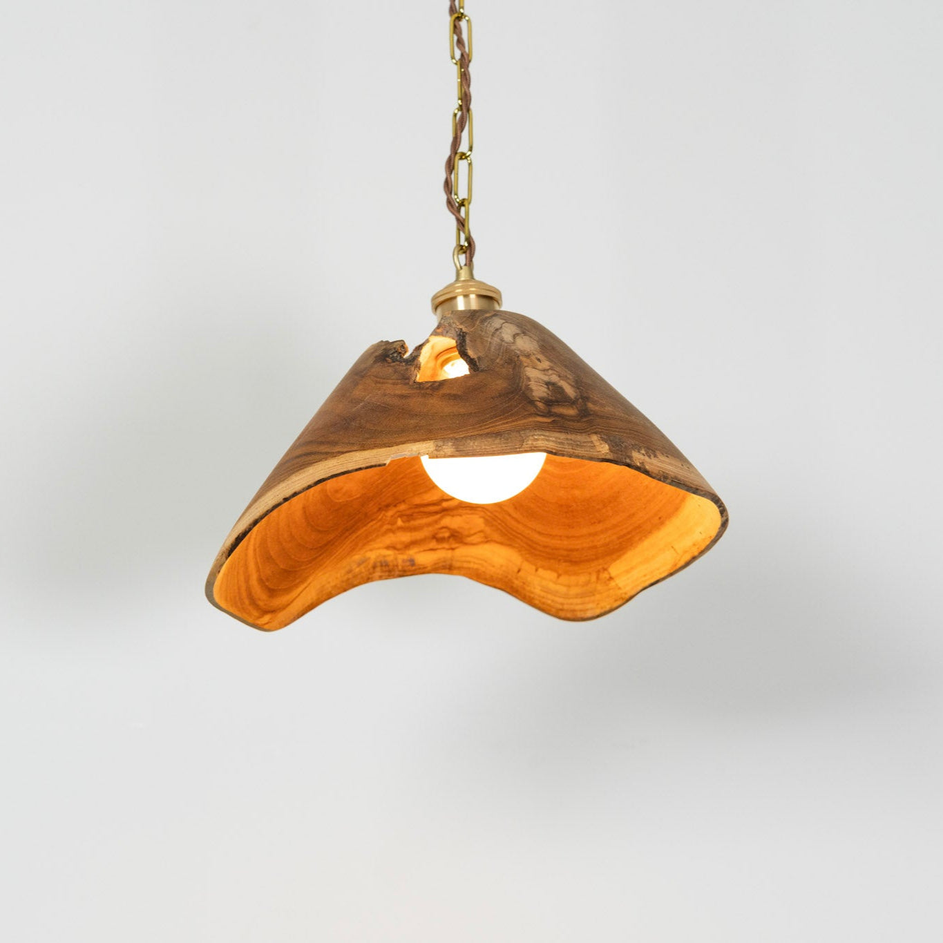Natural Teak Pendant Light M ペンダントライト