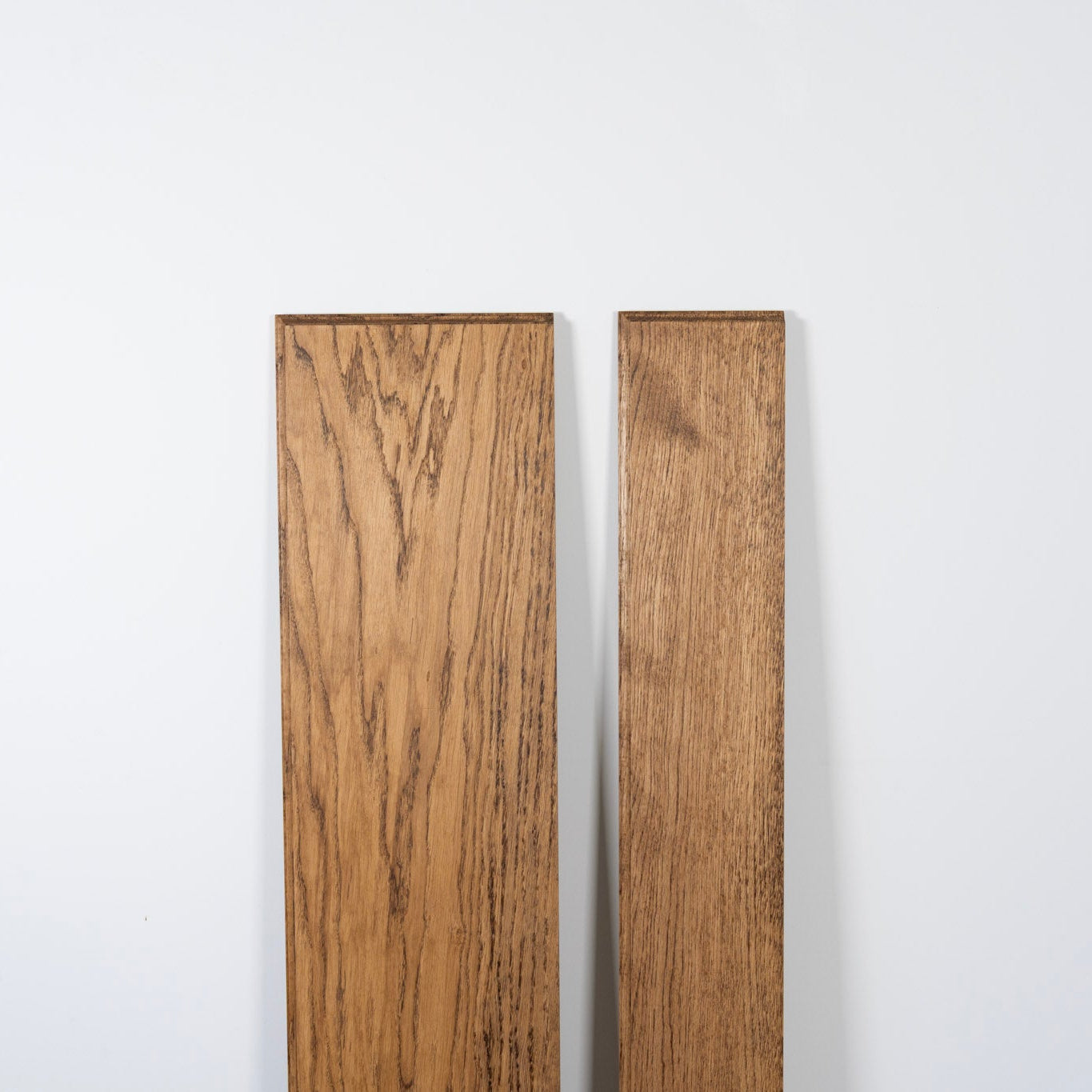 Trimmed oak shelf board（D150 / D250）オイル仕上げ ナラ材棚板