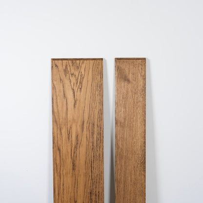 Trimmed oak shelf board（D150 / D250）オイル仕上げ ナラ材棚板