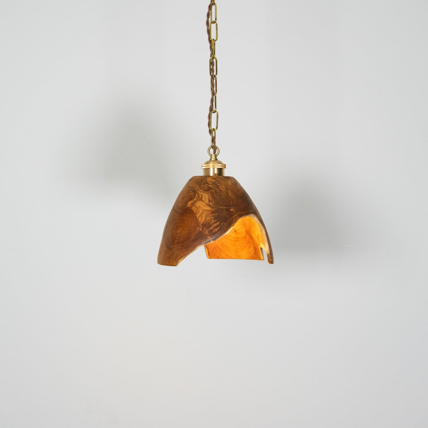 Natural Teak Pendant Light S ペンダントライト