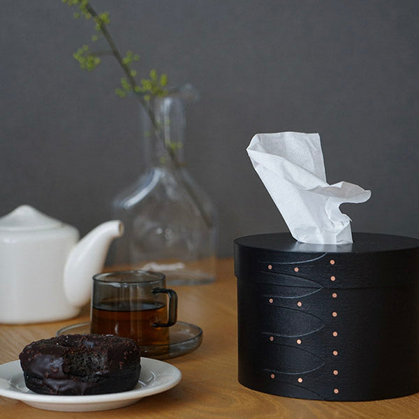 シェーカーティッシュボックス ブラック