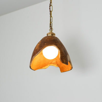 Natural Teak Pendant Light S ペンダントライト