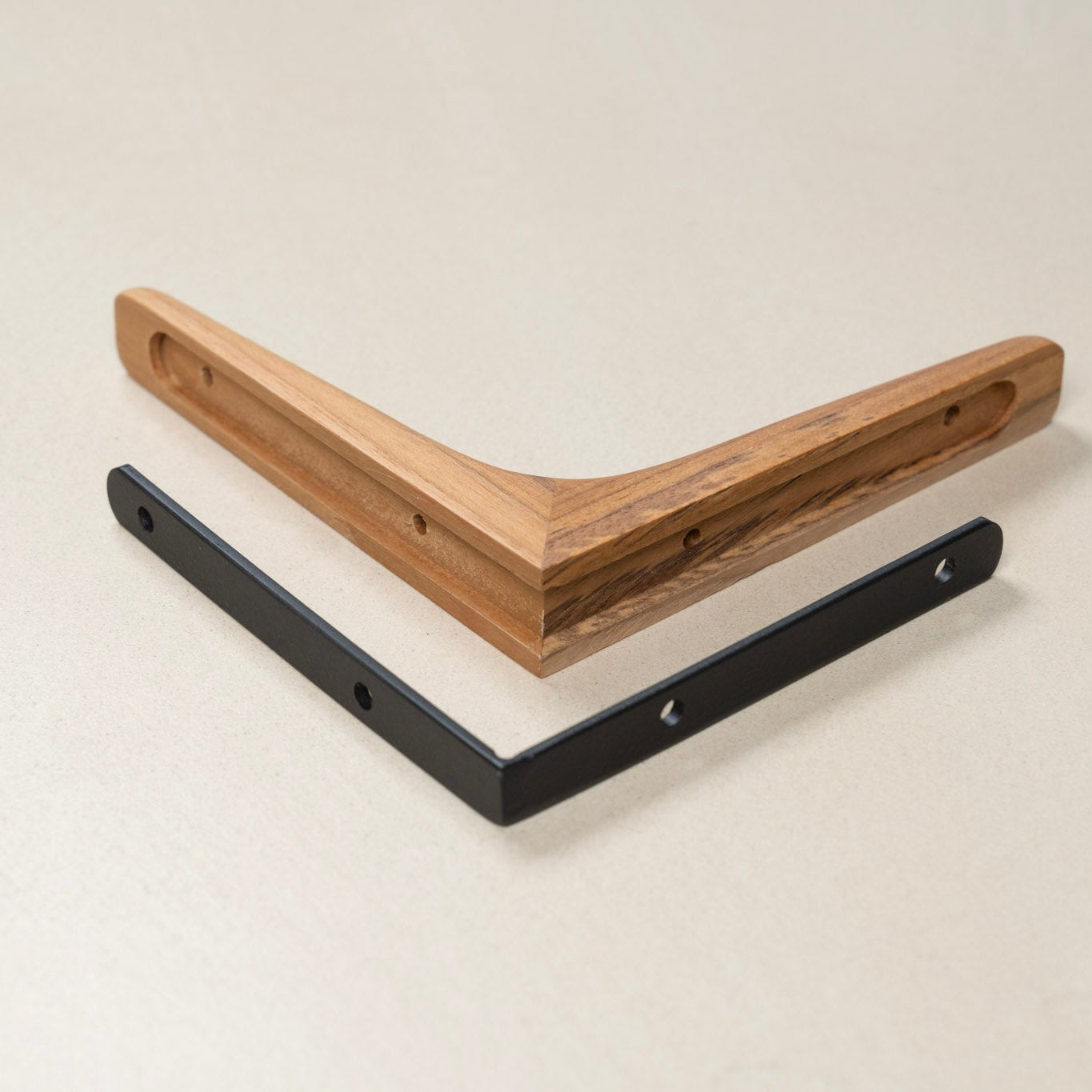 Teak Smooth Bracket ( 90 / 120 / 150 / 180 )