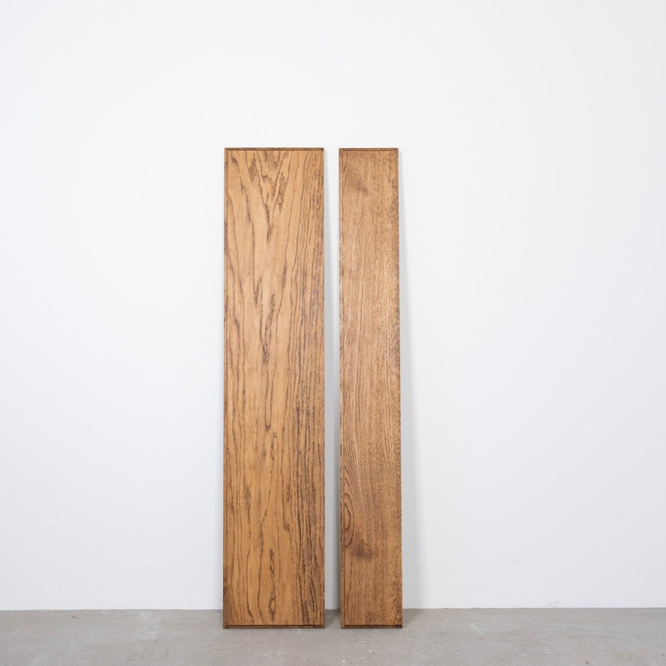 Trimmed oak shelf board（D150 / D250）オイル仕上げ ナラ材棚板