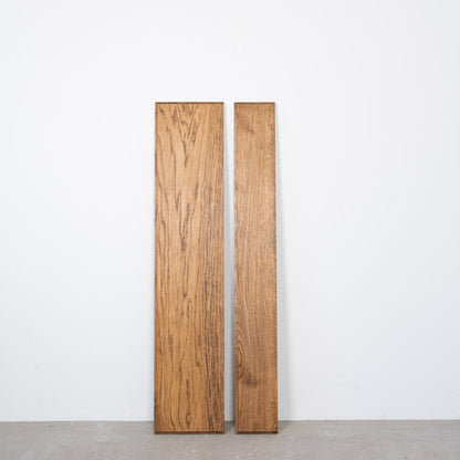 Trimmed oak shelf board（D150 / D250）オイル仕上げ ナラ材棚板