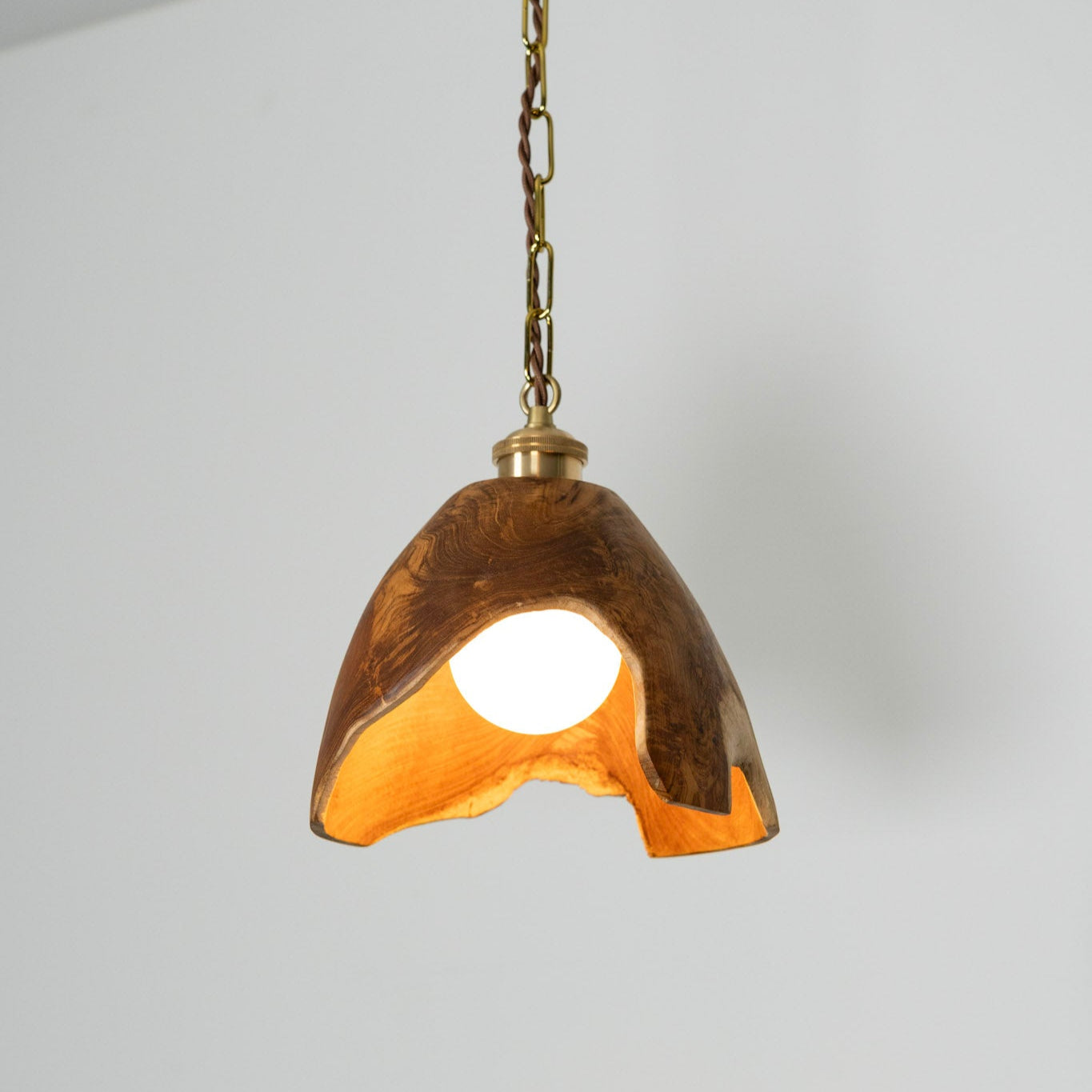 Natural Teak Pendant Light S ペンダントライト