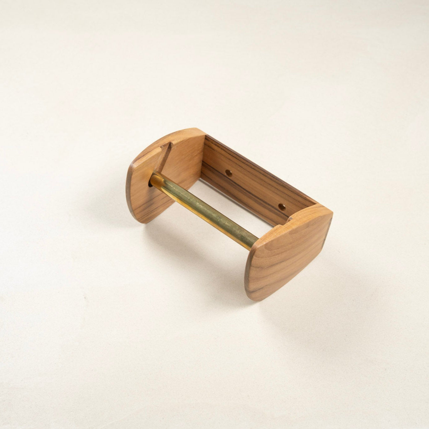 Teak Paper Holder Single
