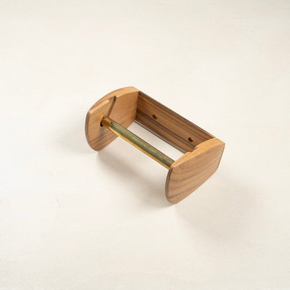 Teak Paper Holder Single